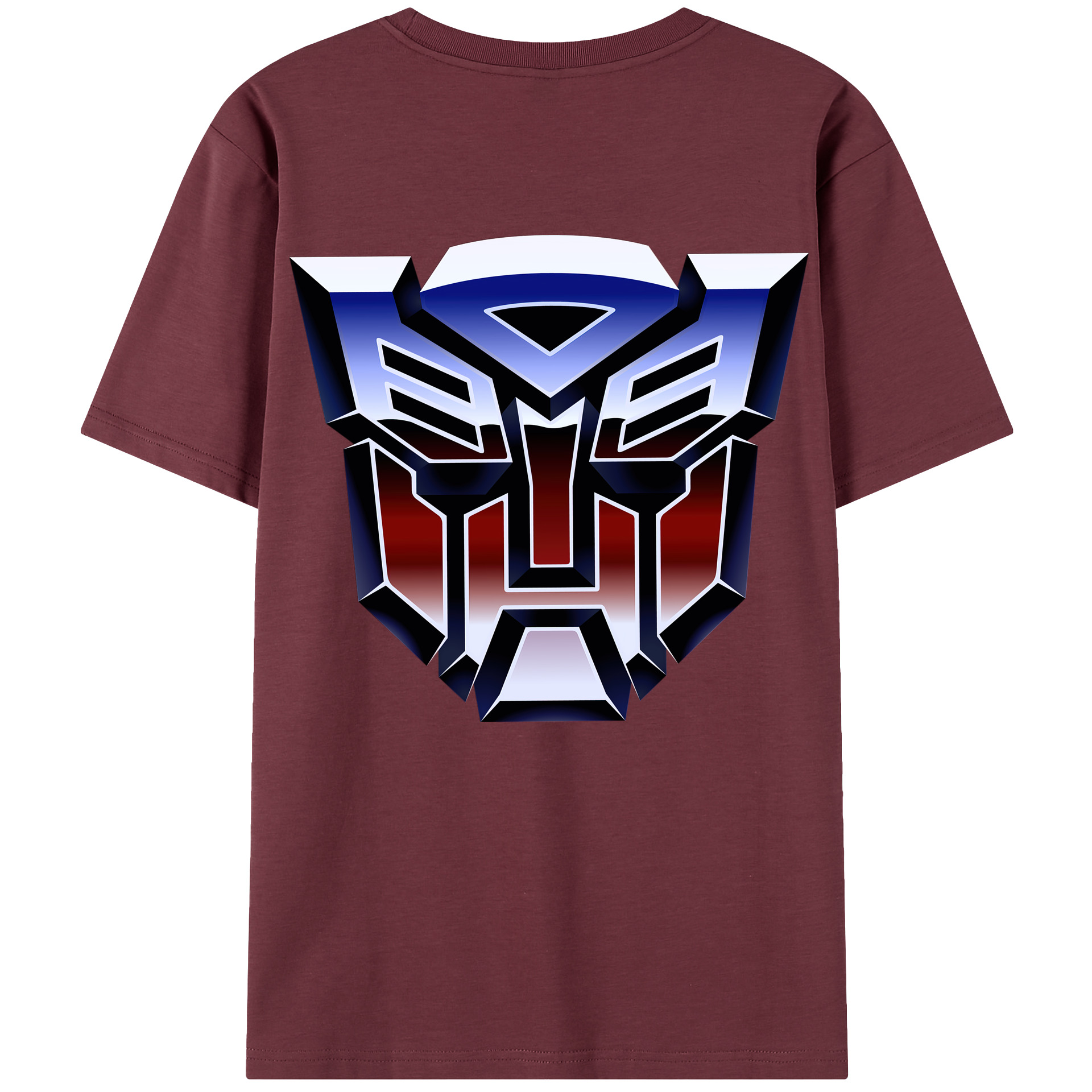 （画像用）  綿100％半袖Tシャツ（背面プリント）